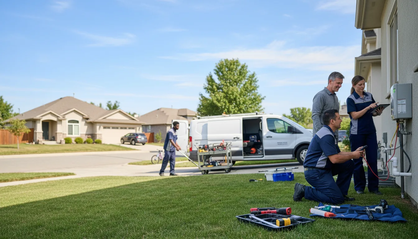 Tankless water heater service in Pierce, NE